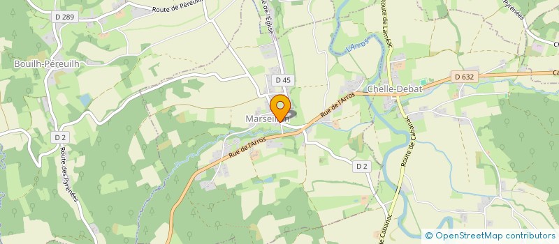 localisation de l'entreprise FOYER RURAL DE MARSEILLAN à MARSEILLAN