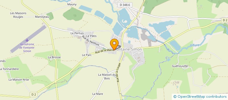 localisation de l'entreprise FOYER RURAL DE MEAUCE à MEAUCE
