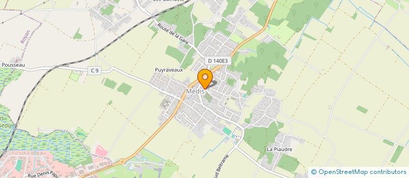 localisation de l'entreprise FOYER RURAL DE MEDIS  MEDIS