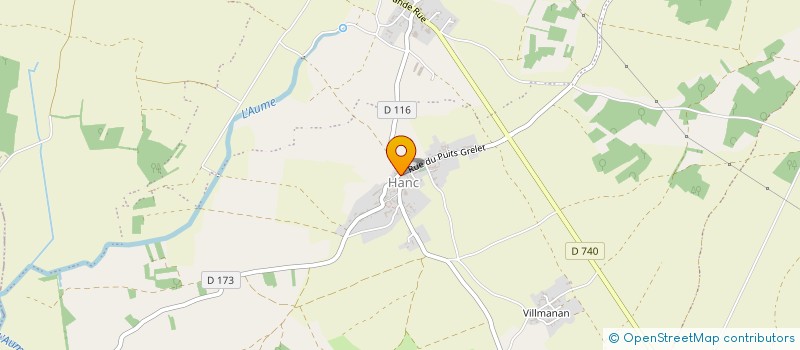 localisation de l'entreprise FOYER RURAL DE  PIOUSSAY  VALDELAUME