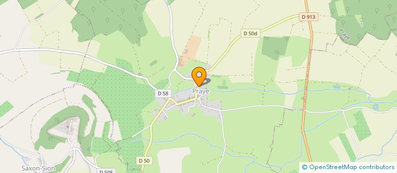 localisation de l'entreprise FOYER RURAL DE PRAYE  PRAYE