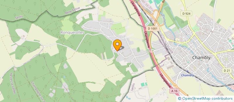 localisation de l'entreprise FOYER RURAL DE RONQUEROLLES  RONQUEROLLES