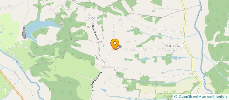 localisation de l'entreprise FOYER RURAL DE SAINTE-DODE  SAINTE-DODE