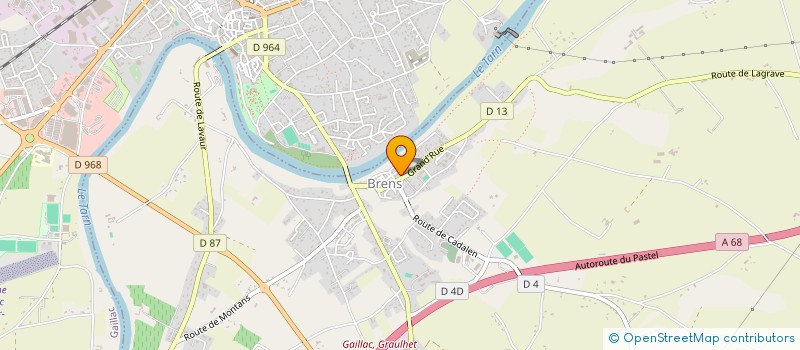 localisation de l'entreprise FOYER RURAL DE SENOUILLAC  SENOUILLAC