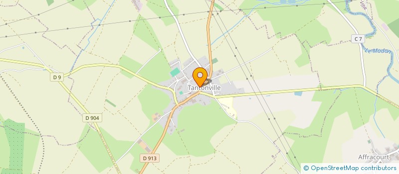 localisation de l'entreprise FOYER RURAL DE TANTONVILLE  TANTONVILLE