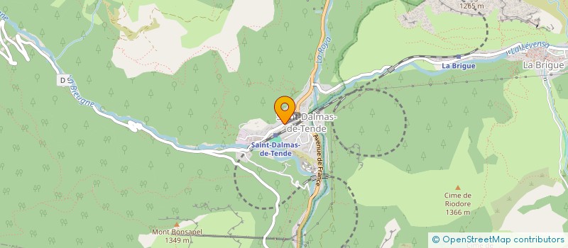 localisation de l'entreprise FOYER RURAL DE TENDE LA BRIGUE  TENDE