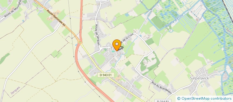 localisation de l'entreprise FOYER RURAL DE TILQUES  TILQUES