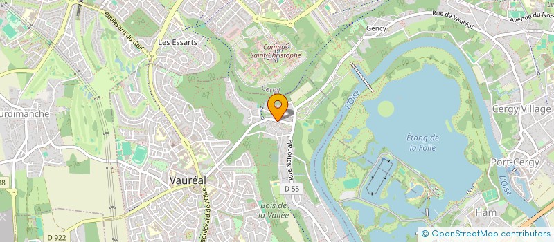 localisation de l'entreprise FOYER RURAL DE VAUREAL à VAUREAL