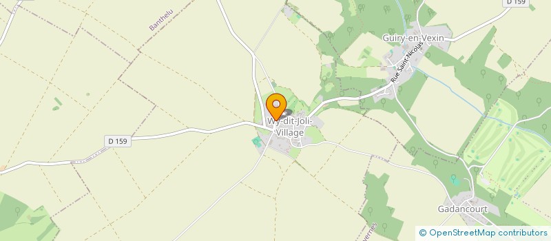 localisation de l'entreprise FOYER RURAL DE WY  WY-DIT-JOLI-VILLAGE
