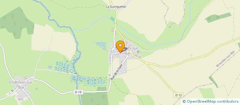 localisation de l'entreprise FOYER RURAL DES BOUTATS  BOULT-AUX-BOIS
