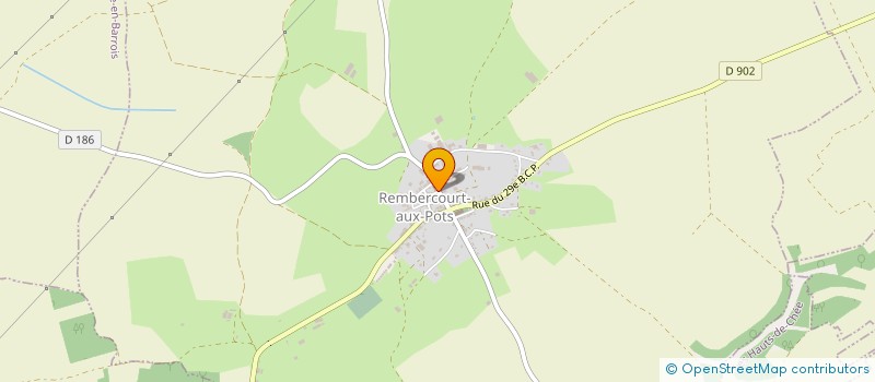 localisation de l'entreprise FOYER RURAL DES JEUNES ET D'EDUCATION POPULAIRE à REMBERCOURT-SOMMAISNE