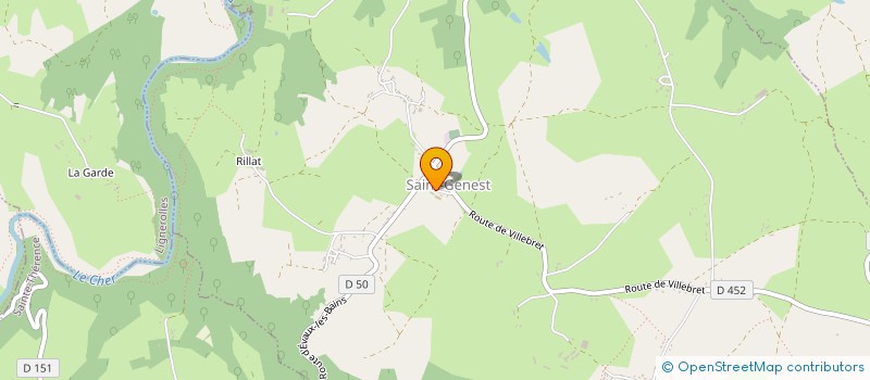 localisation de l'entreprise FOYER RURAL DURDAT LAREQUILLE  DURDAT-LAREQUILLE