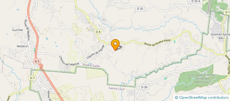 localisation de l'entreprise FOYER RURAL EDUCA POPUL PERMAN COURBARIL  RIVIERE-SALEE