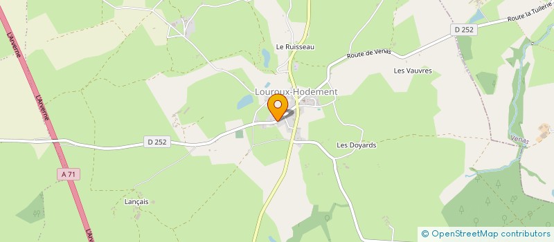 localisation de l'entreprise FOYER RURAL LAIQUE DE JEUNES  HAUT-BOCAGE