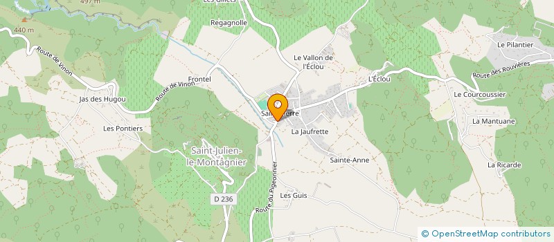 localisation de l'entreprise FOYER RURAL LAIQUE JEUNES EDUC POPULAIRE à LA VERDIERE