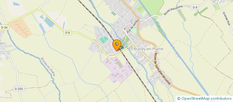 localisation de l'entreprise FOYER RURAL LES GUEULES NOIRES  BRAZEY-EN-PLAINE