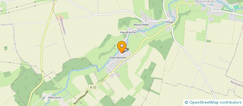 localisation de l'entreprise FOYER RURAL MAISNIERES TILLOY FLORIVILLE  MAISNIERES