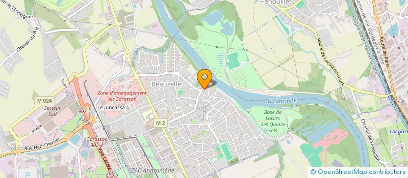 localisation de l'entreprise FOYER RURAL MONDONVILLE  MONDONVILLE