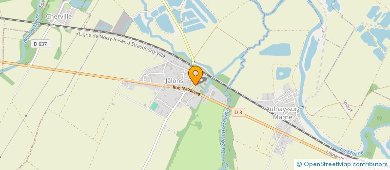 localisation de l'entreprise FOYER RURAL PUBLIC DES JEUNES ET D'EDUCATION POPULAIRE  JALONS