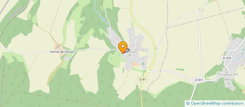 localisation de l'entreprise FOYER RURAL STE CLOTILDE  VIVIERES