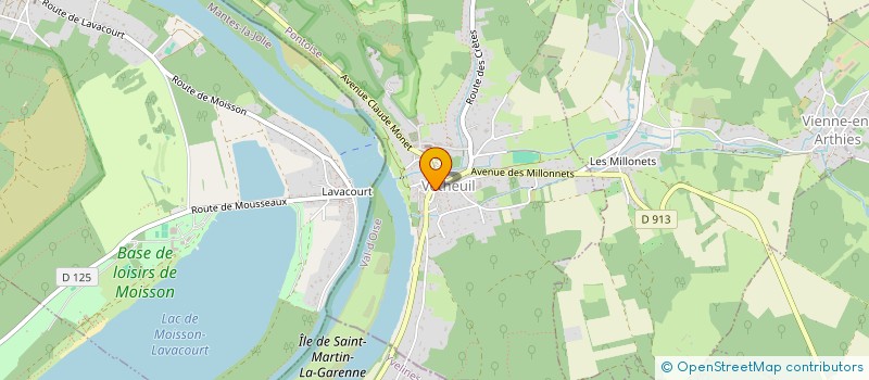 localisation de l'entreprise FOYER RURAL VETHEUIL à VETHEUIL