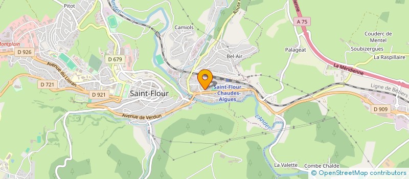 localisation de l'entreprise FOYER SAINT JOSEPH à SAINT-FLOUR