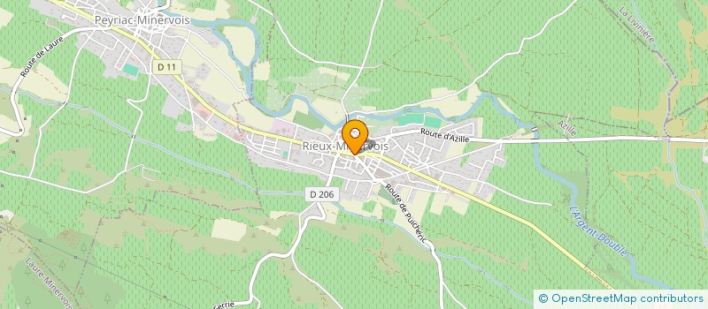 localisation de l'entreprise FOYER SCOLAIRE SPORTIF EDUCATIF  RIEUX-MINERVOIS