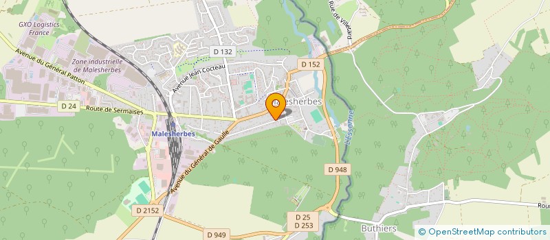 localisation de l'entreprise FOYER SOCIAL CANTONAL MALESHERBOIS à LE MALESHERBOIS