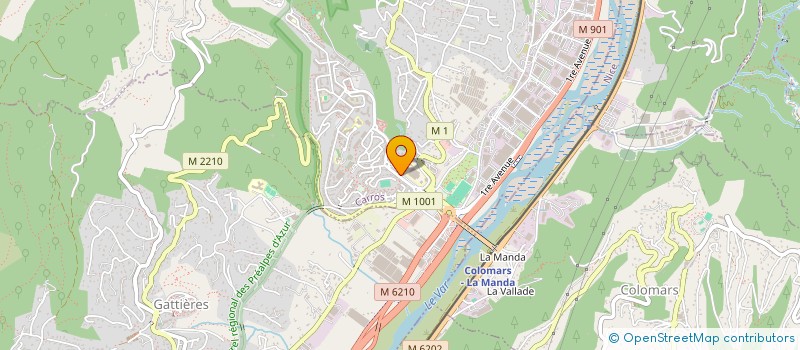 localisation de l'entreprise FOYER SOCIAUX EDUCATIF à CARROS