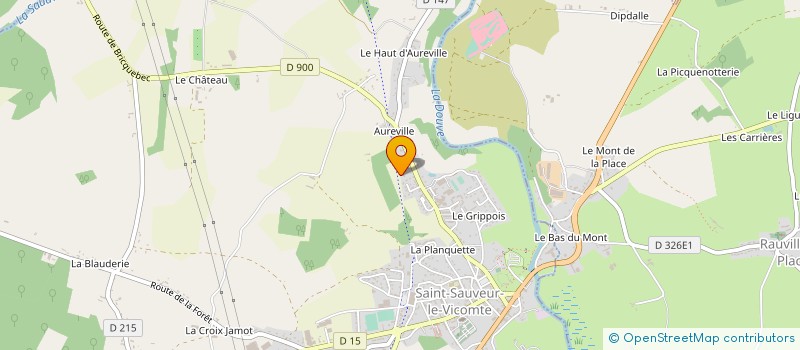 localisation de l'entreprise FOYER SOCIO CULTUREL  SAINT-SAUVEUR-LE-VICOMTE