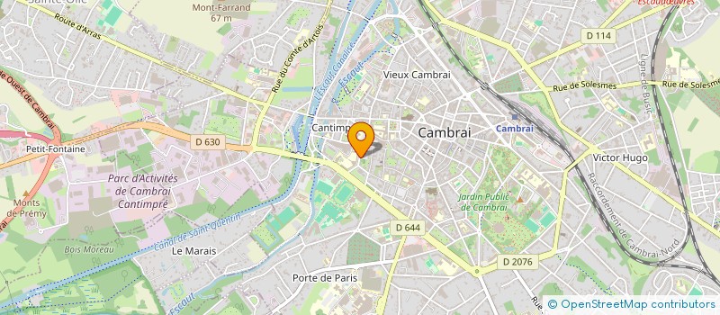 localisation de l'entreprise FOYER SOCIO EDUC COLLEGE J. FERRY DE CAMBRAI  CAMBRAI