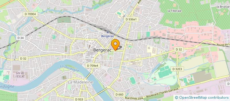 localisation de l'entreprise FOYER SOCIO EDUCAT BERGERACOIS à BERGERAC