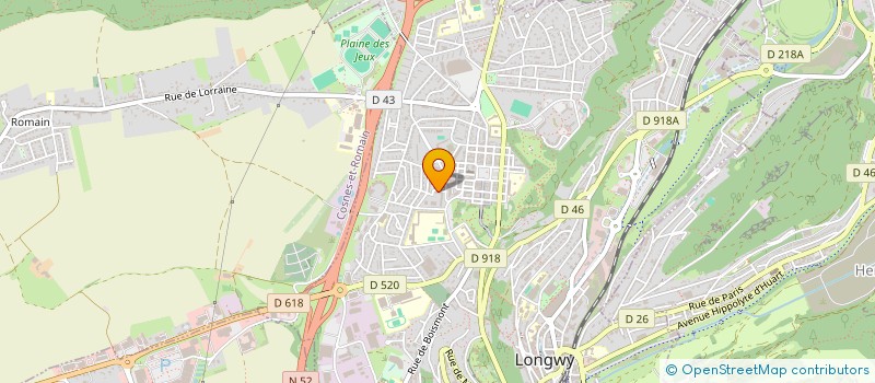 localisation de l'entreprise FOYER SOCIO EDUCAT LYCEE DE LONGWY à LONGWY