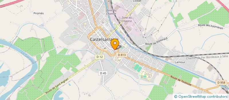 localisation de l'entreprise FOYER SOCIO EDUCATIF à CASTELSARRASIN