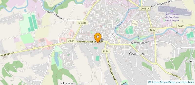 localisation de l'entreprise FOYER SOCIO EDUCATIF  GRAULHET