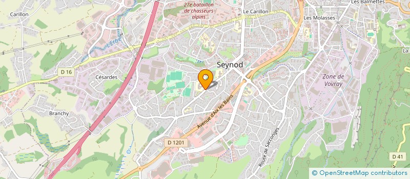 localisation de l'entreprise FOYER SOCIO EDUCATIF à ANNECY