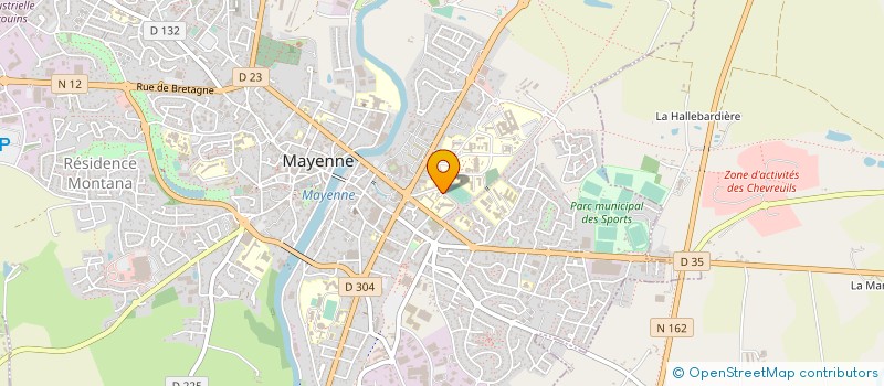 localisation de l'entreprise FOYER SOCIO EDUCATIF à MAYENNE