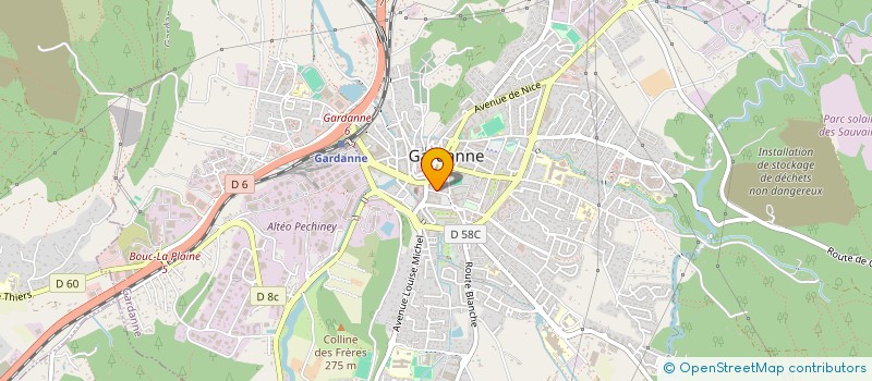 localisation de l'entreprise FOYER SOCIO EDUCATIF à GARDANNE
