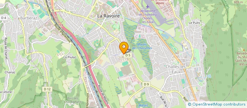 localisation de l'entreprise FOYER SOCIO EDUCATIF  LA RAVOIRE