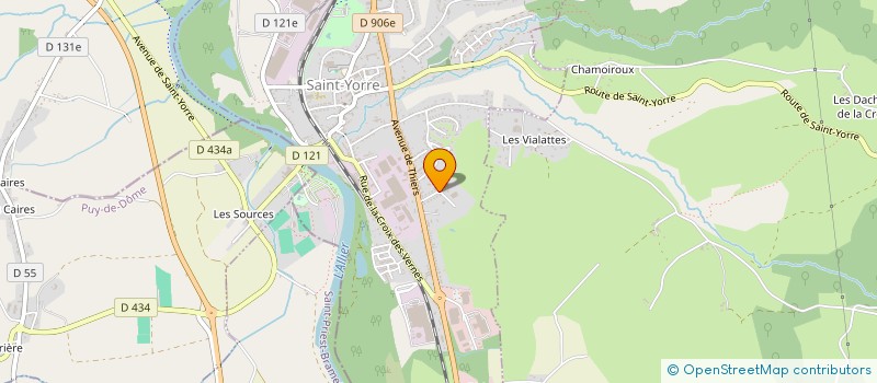 localisation de l'entreprise FOYER SOCIO EDUCATIF à SAINT-YORRE