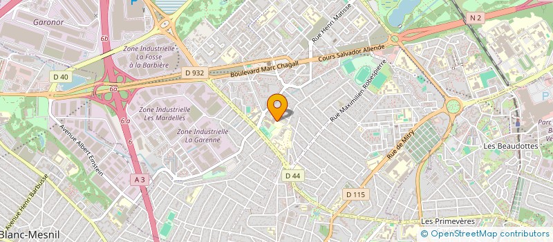 localisation de l'entreprise FOYER SOCIO EDUCATIF à AULNAY-SOUS-BOIS