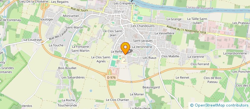 localisation de l'entreprise FOYER SOCIO EDUCATIF  BLERE