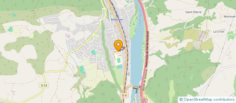 localisation de l'entreprise FOYER SOCIO EDUCATIF  SISTERON