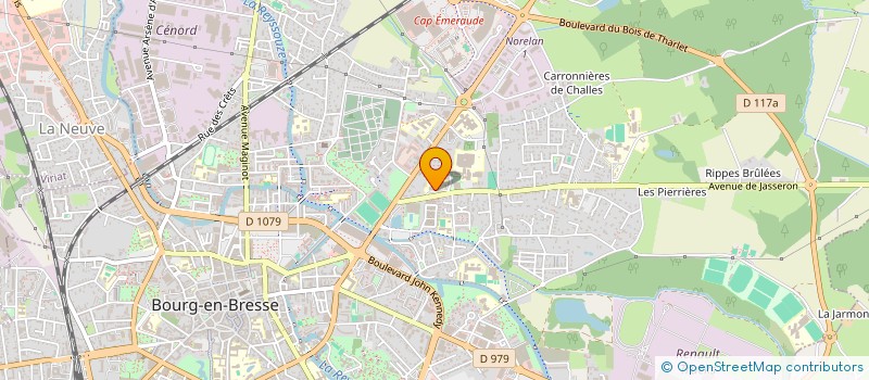 localisation de l'entreprise FOYER SOCIO-EDUCATIF à BOURG-EN-BRESSE