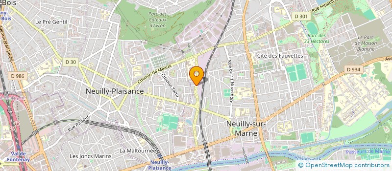 localisation de l'entreprise FOYER SOCIO-EDUCATIF à NEUILLY-SUR-MARNE