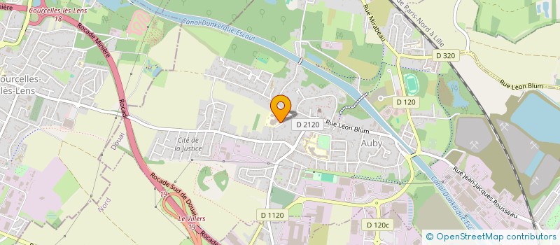 localisation de l'entreprise FOYER SOCIO EDUCATIF  AUBY