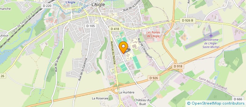 localisation de l'entreprise FOYER SOCIO EDUCATIF à L'AIGLE
