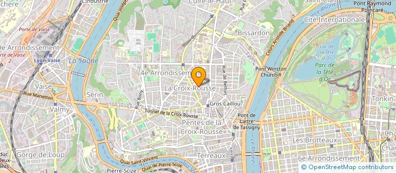 localisation de l'entreprise FOYER SOCIO EDUCATIF CAMILLE CLAUDEL à LYON