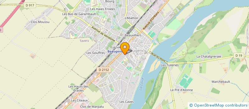 localisation de l'entreprise FOYER SOCIO EDUCATIF CES à BEAUGENCY