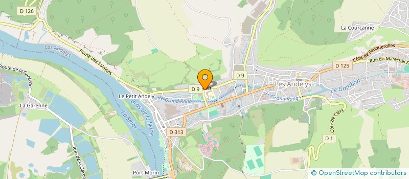 localisation de l'entreprise FOYER SOCIO EDUCATIF CES ANDELYS à LES ANDELYS